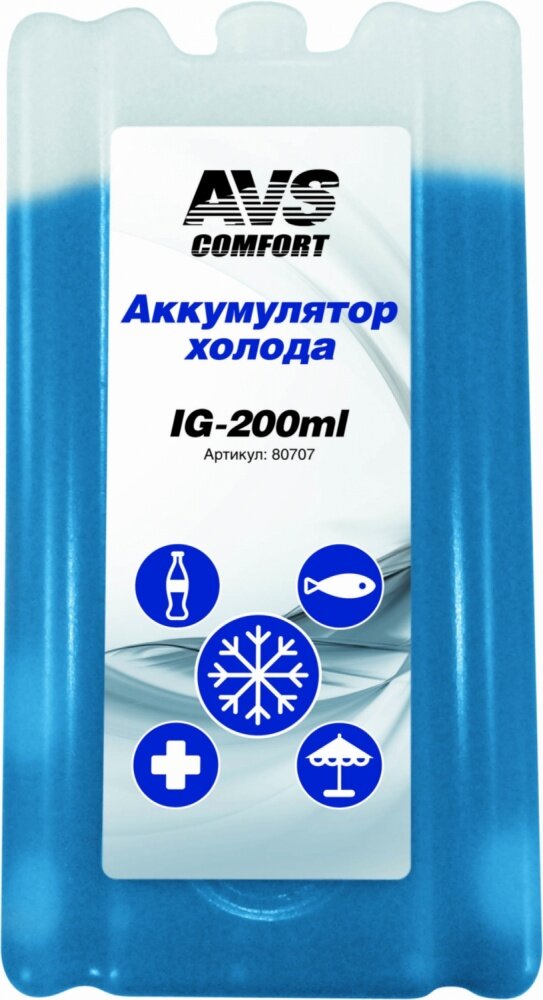 Аккумулятор холода AVS IG-200 ml пластик
