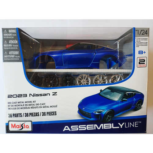 Машина сборная металлическая 1:24 Maisto 2023 NISSAN Z (39267) машинка maisto 32904yl 1 24 sp b 2023 nissan z