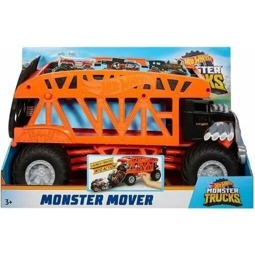 Автовоз Monster Trucks Хот Вилс - Mattel [GKD37] машинка mattel monster trucks меняющие цвет hgx06