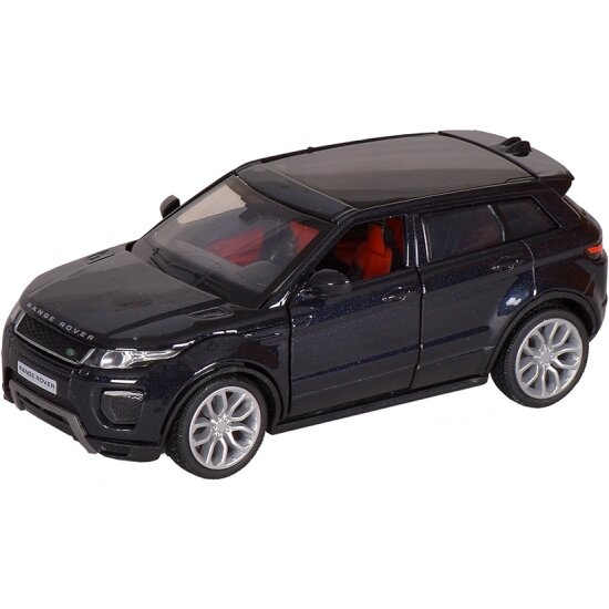 Машина металлическая Msz 68664-2 Range Rover Evoque свет и звук черный 1:32