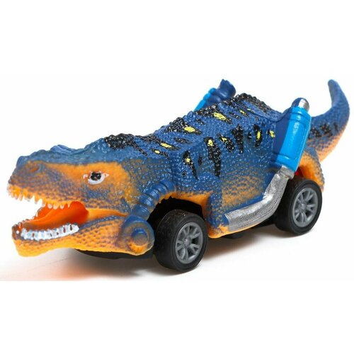 Инерционная машинка-динозавр DINO, пластиковый игрушечный автомобиль, детская игрушка с инерционным механизмом, микс инерционная машинка сафари пластиковый игрушечный автомобиль детская игрушка с инерционным механизмом микс
