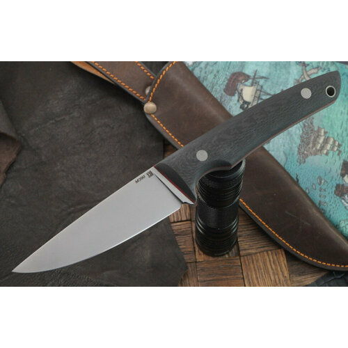 фото Мастерская ульданова нож путник, сталь bohler m390, рукоять карбон