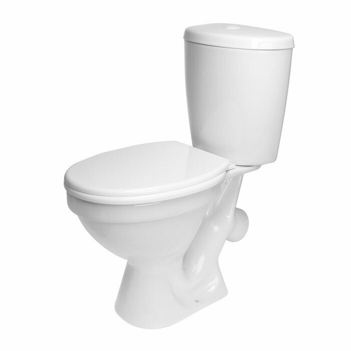 фото Универсал Унитаз компакт "ЦОП", бачок, сиденье, арматура, нижняя подводка