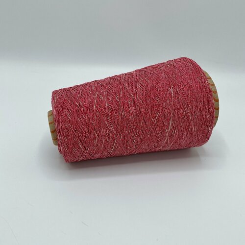 Бобинная пряжа для вязания (200 гр.) LAGOPOLANE 41% хлопок 36% полиамид 18% полиэстер 5% люрекс