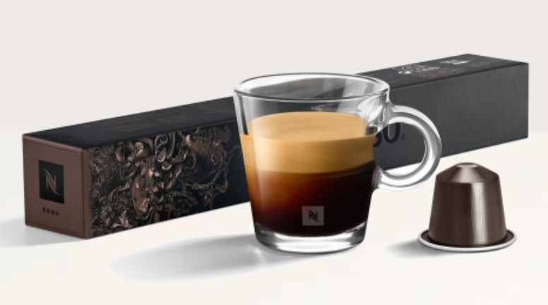 Оригинальные капсулы Nespresso Ispirazione Roma для кофемашины Nespresso Original, 10 шт, 1 уп.