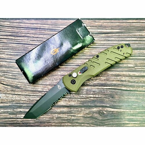 фото Нож складной gerber g1309 propel, tanto serrated blade, od green handle