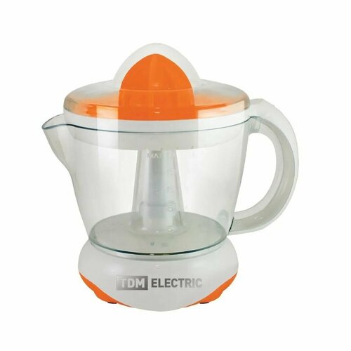 Соковыжималка электрическая TDM Фреш 1 40 Вт рез для сока 1л оранж 298300₽