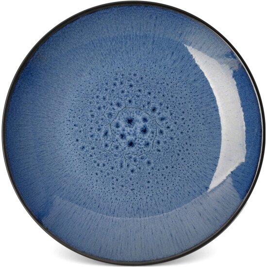 фото Тарелка керамическая десертная ATMOSPHERE OF ART Azure AT-K3326-1, синий, 20 см