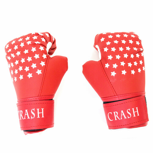 фото Перчатки боксерские ronin crash, 4 унции, цвет красный со звездами