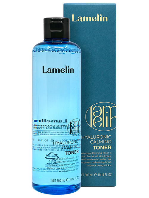 Увлажняющий тонер с гиалуроновой кислотой Lamelin Hyaluronic Calming Toner 300 мл