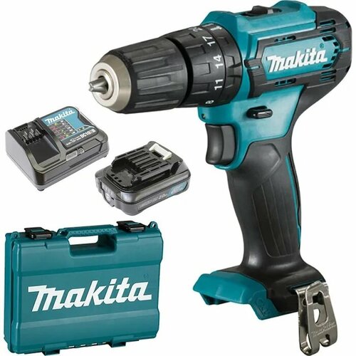 Аккумуляторная ударная дрель Makita HP333DSAX1 с 2 батареями и корпусом 12 В 20 Ач 2440000₽