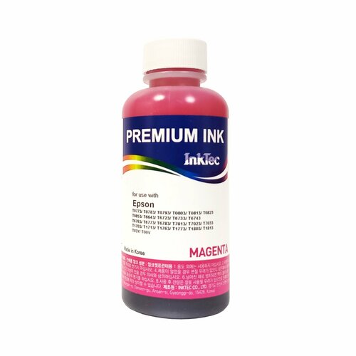 Чернила InkTec (E0010-100MM) для Epson P50/T50/XP/L200 100 мл (Magenta)