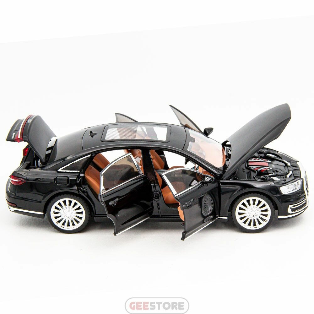 Детская металлическая машинка Audi A8 1:24 — фото 1