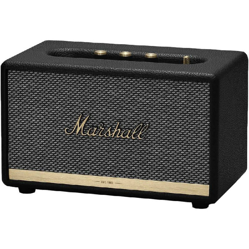 Колонка, Marshall, портативная акустика, 80 Вт, 3 динамика, черного цвета