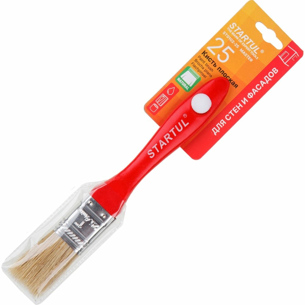 Кисть плоская STARTUL Master 25 мм (ST0102-25) — фото 1