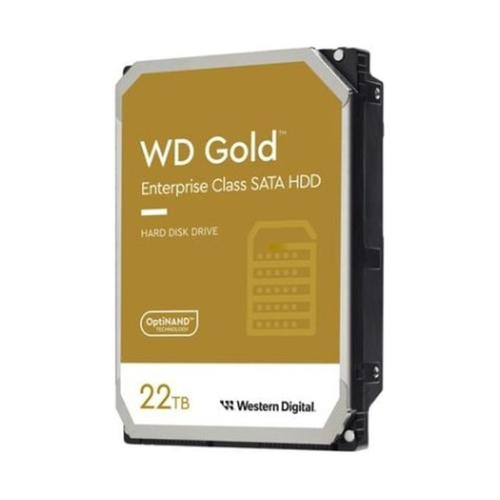 Жесткий диск Western Digital GOLD 22TB 35 7200 RPM 512MB 512e SATA-III 9156500₽