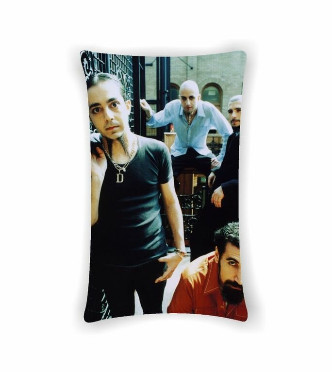 Подушка System of a Down, Систем оф а Даун №4, С двух сторон