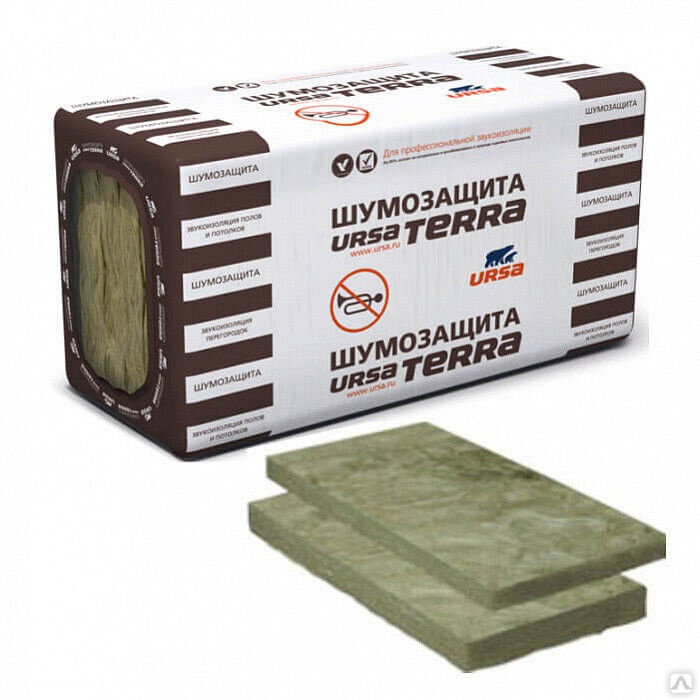 фото URSA Terra Шумозащита 1250х610х100 мм
