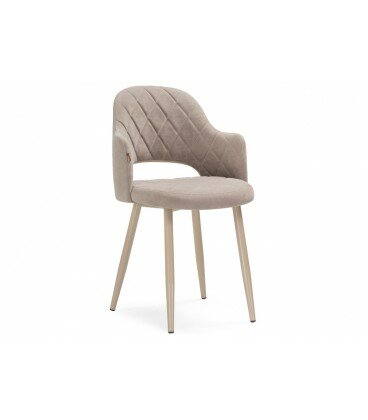 фото Стул Гутрид ромбы спереди капучино