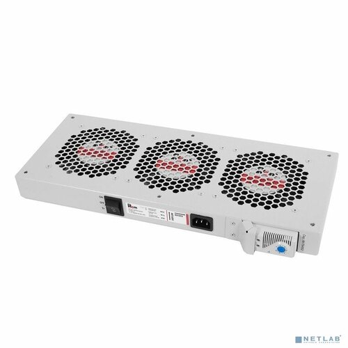 Цмо Аксессуар ЦМО Модуль вентиляторный 3 вентилятора с терморегулятором R-FAN-3T Серый 14560₽