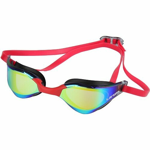 фото Очки плавательные larsen g2210dm красный