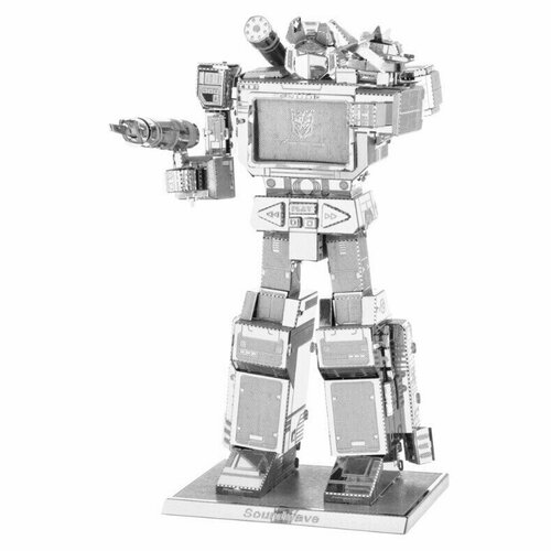 фото Металлический конструктор / 3d конструктор / сборная модель transformers - soundwave 3d metal model