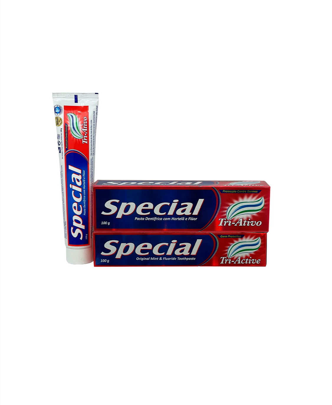 фото Спешиал / Special - Зубная паста для полости рта Tri-Ativo Тройная защита 100 г