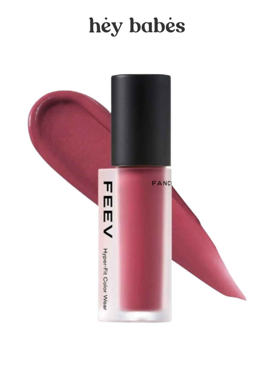 Увлажняющий вельветовый тинт в тёмном лиловом оттенке FEEV Hyper-Fit Color Wear Fancy Mauve