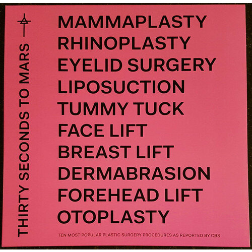 Виниловая пластинка Thirty Seconds To Mars AMERICA 6500₽