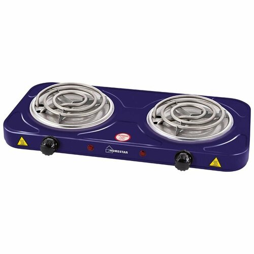 Плитка электрическая Homestar HS-1105 2 комфорки ТЭН серия сапфир 008752 1 шт 143300₽