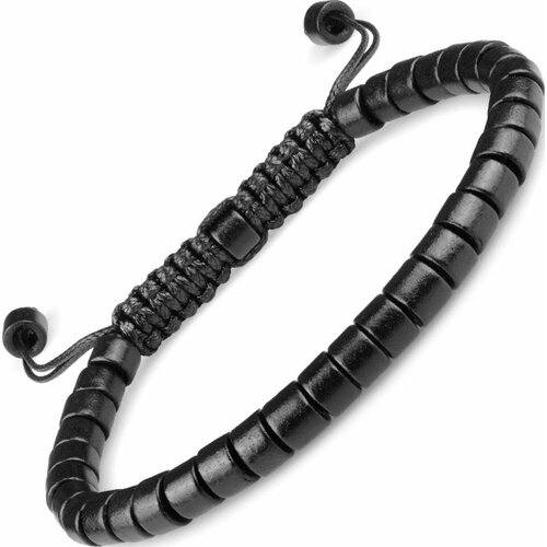 фото Браслет everiot, размер 15 см, диаметр 15 см, черный