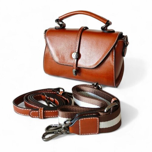 фото Сумка кросс-боди , фактура гладкая, зеленый golden guss