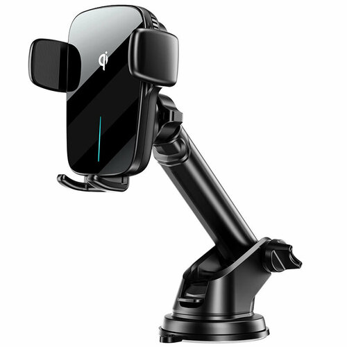 Автодержатель с функцией беспроводной зарядки Acefast D1 Fast Wireless Charger Car Mount 15W (AF-D1-BK) автодержатель ah 1507 m для смартфонов на вентиляционную решетку