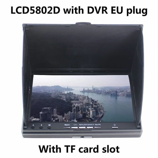 Монитор 7 LCD5802D диверсити 40CH с DVR 3445