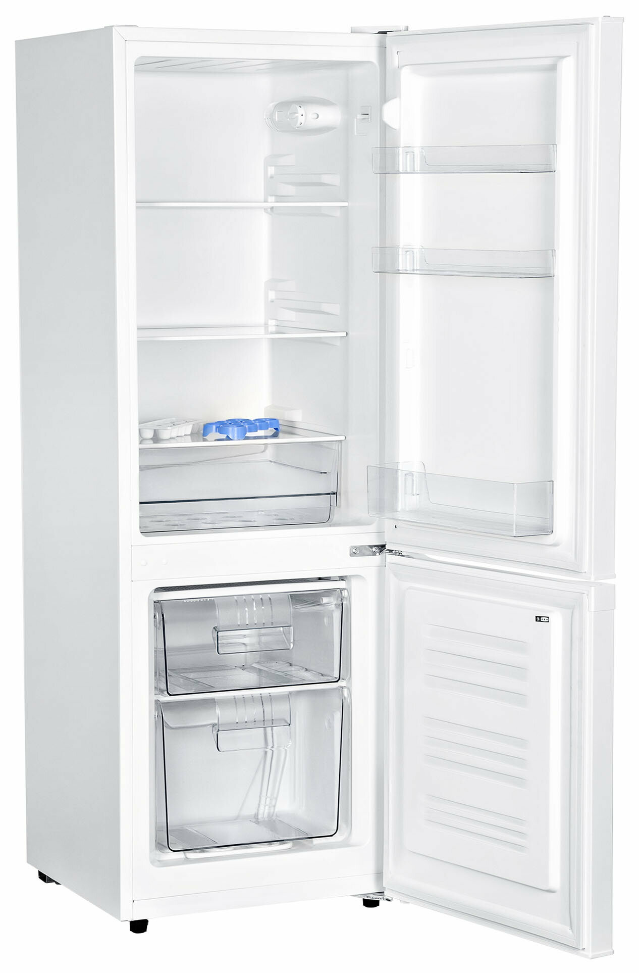 Холодильник Hyundai , двухкамерный, белый - фото №4