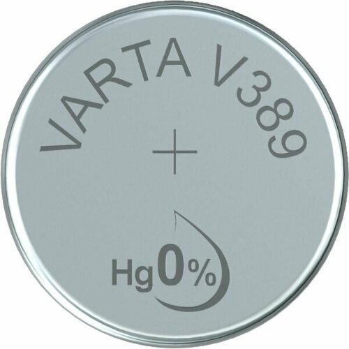 Батарейки Varta 389 BL1 Silver Oxide 1.55V (1/10/100)