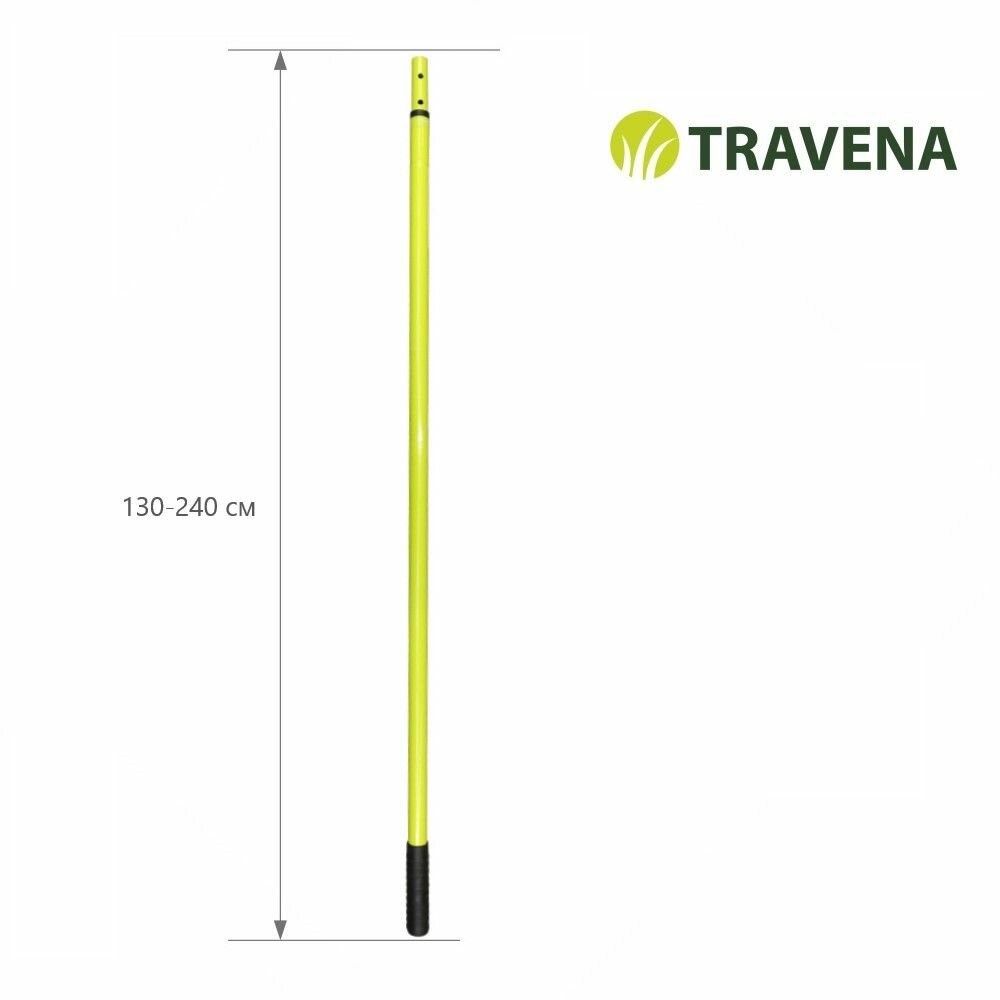 Черенок TRAVENA телескопический 1,3-2,4 м - фотография № 2