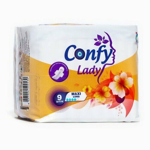 Прокладки Confy Lady, Maxi long, 9 шт 10140045