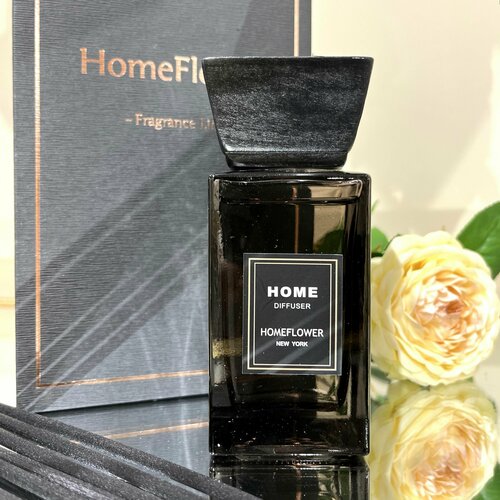 Диффузор ароматический для дома Home Flower 100ml Шангри-Ла Черный