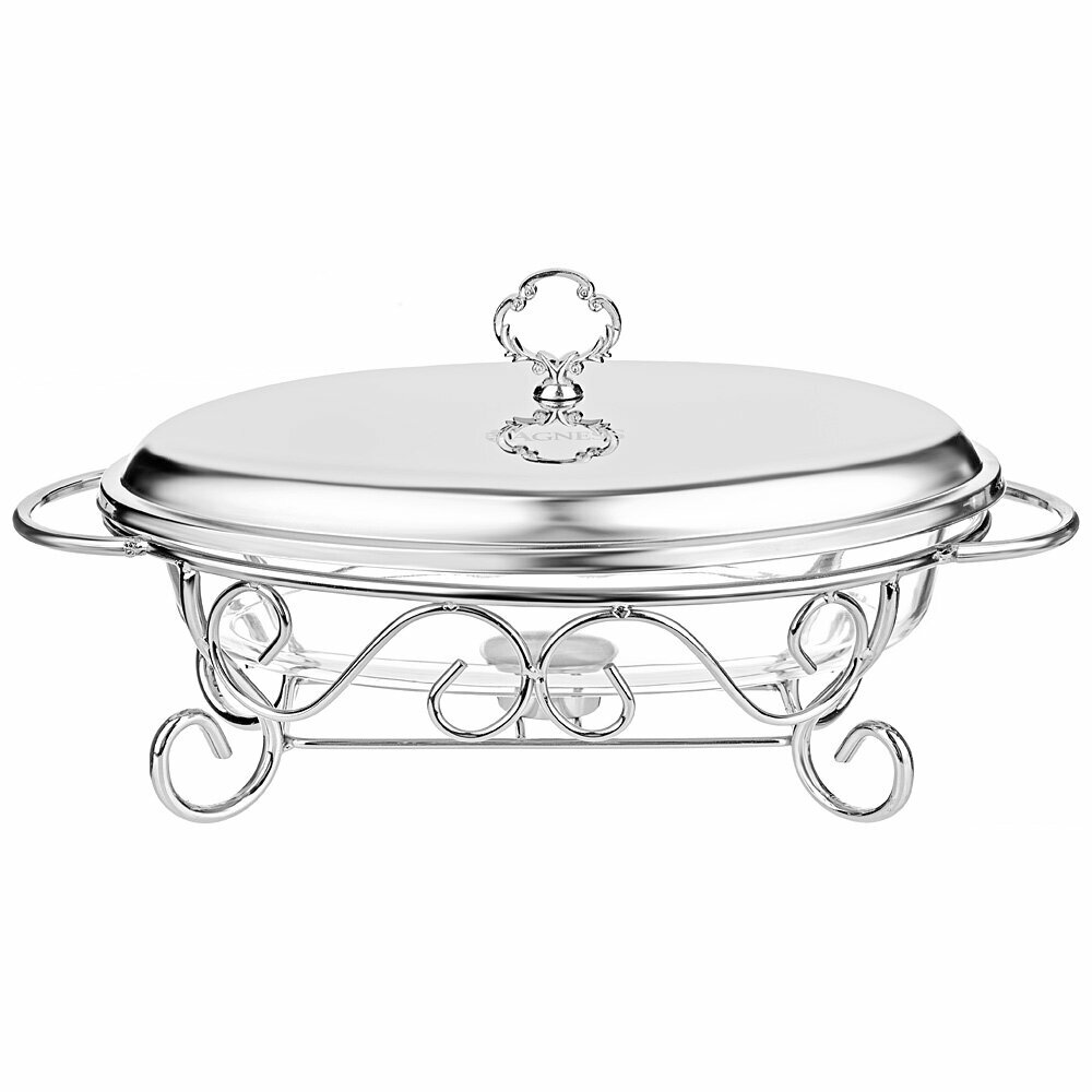 фото Мармит овальный silver 2,4l Agness (193830)