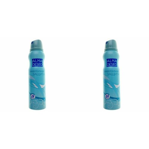 ALMA DESEO Дезодорант-спрей женский Универсальная защита 24 ч, 150 мл, 2 шт.