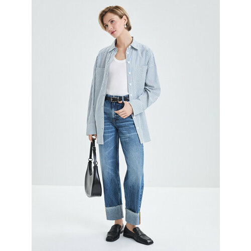 фото Джинсы zarina, размер m (ru 46)/170, синий