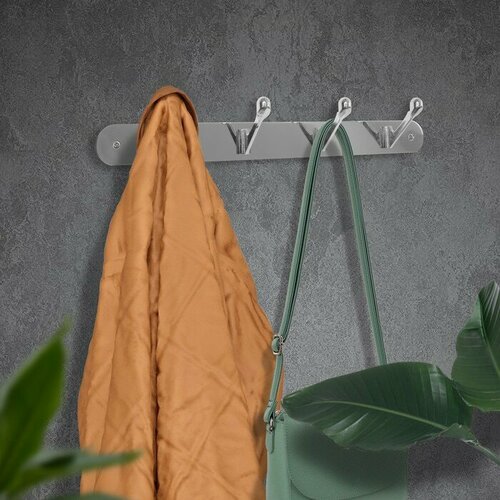 Вешалка 4-х местная цвет хром 578₽