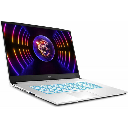 Ноутбук игровой MSI Sword 17 A12UCR-823XRU 9S7-17L522-823 173 IPS Intel Core i5 12450H 2ГГц 8-ядерный 16ГБ DDR5 512ГБ SSD NVIDIA GeForce RTX 3050 для ноутбуков - 4 ГБ Free DOS белый 10600000₽