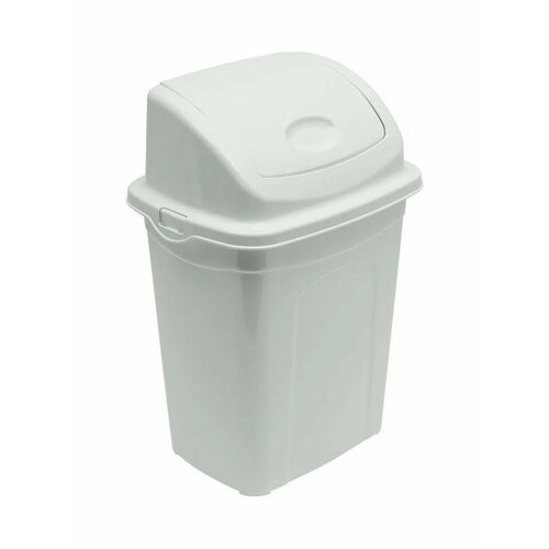Ведро для мусора 12 л белый 491₽