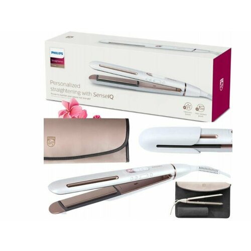 Выпрямитель для волос Philips SenseIQ белыйрозовый 4208500₽