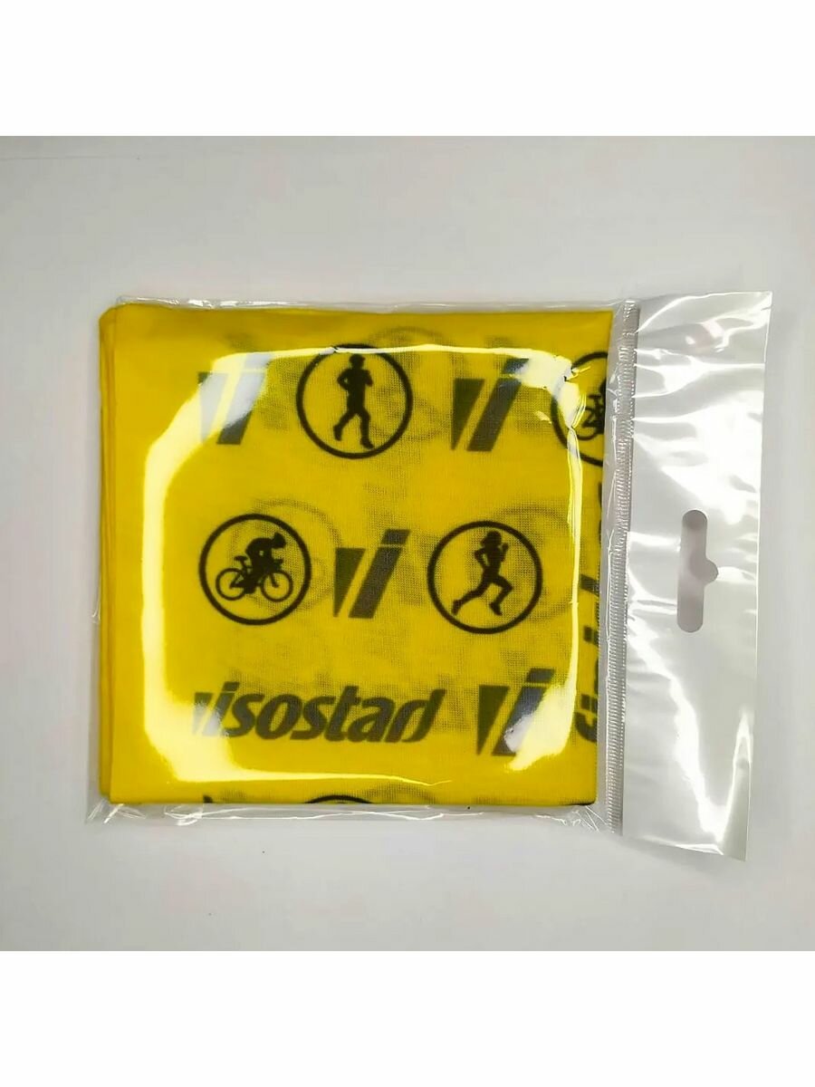 Снуд IsoStar для мужчин и женщин,41х25 см, no size, желтый — фото 1