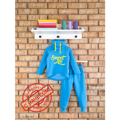 фото Костюм babymaya, размер 28/98, бирюзовый