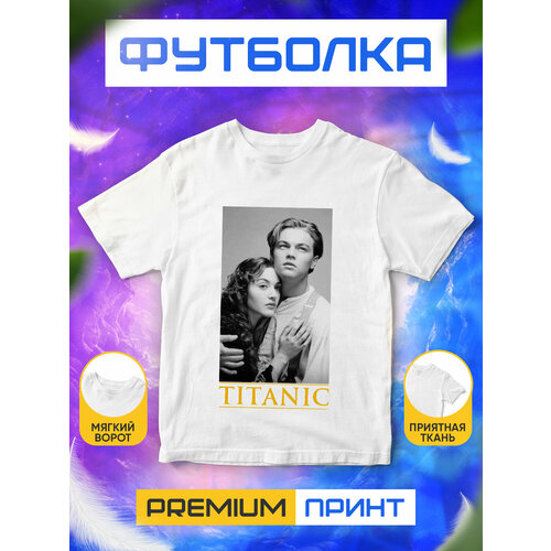 фото Футболка, размер m, белый без бренда