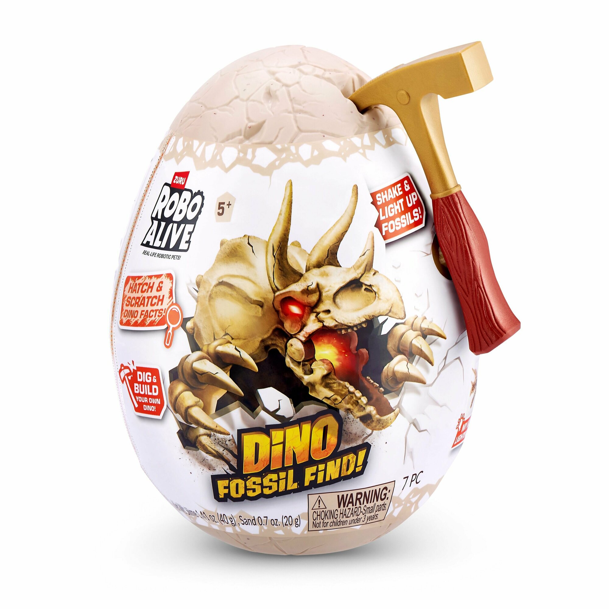 Набор игровой Zuru Robo Alive Dino Fossil Яйцо в непрозрачной упаковке (Сюрприз) 71115UQ1